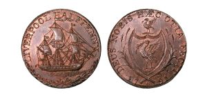 Lot 95 - Lancashire Liverpool Halfpenny D&H 94, Ex-Cokayne