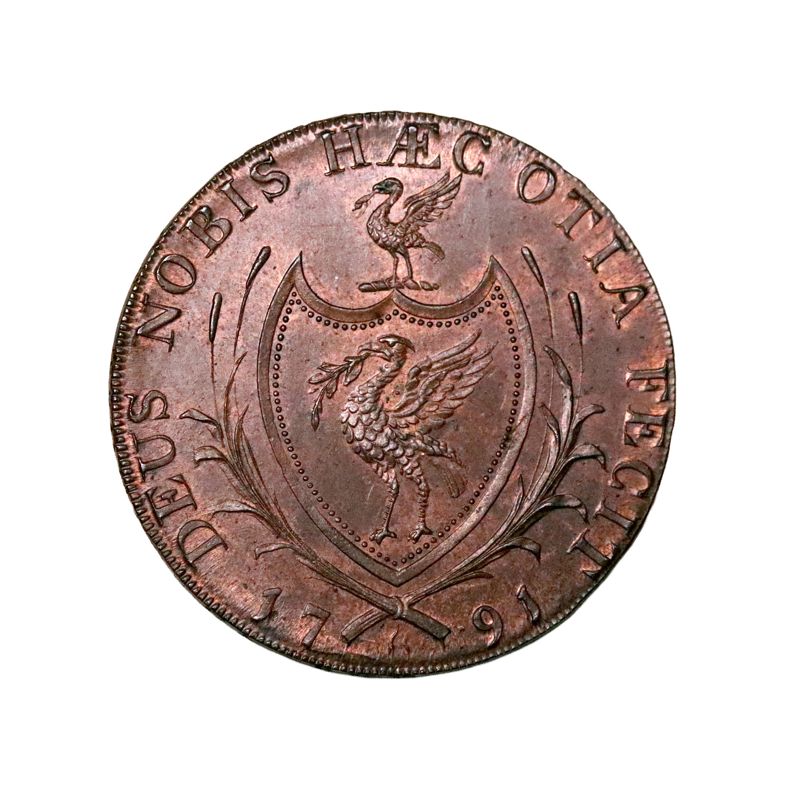 Lot 95 - Lancashire Liverpool Halfpenny D&H 94, Ex-Cokayne - Image 3