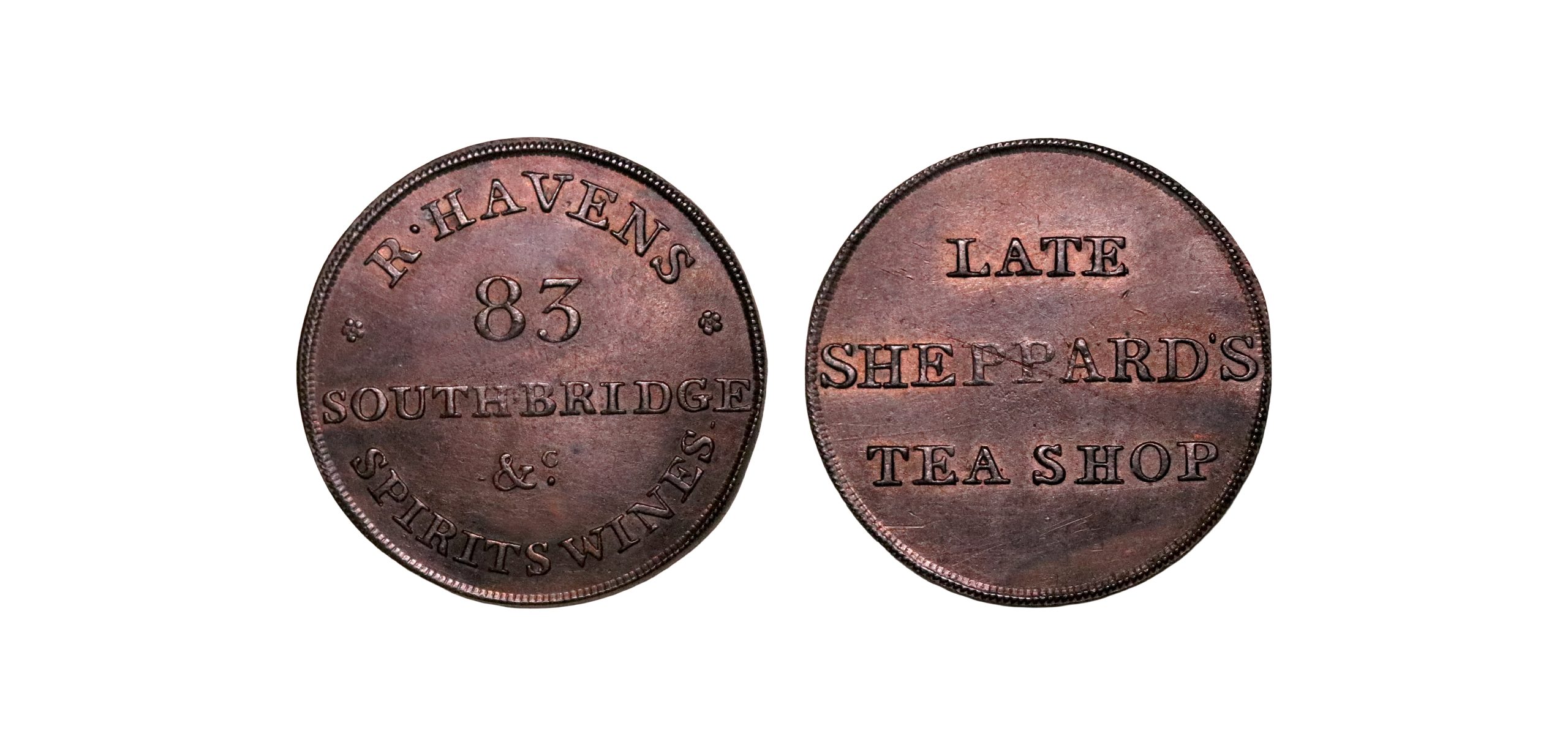 Lot 330 - Haven's Lothian Edinburgh Farthing D&H 87, Rare