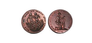 Lot 218 - Middlesex Spence Slave Farthing D&H 1089, Rare, Ex-Baldwin