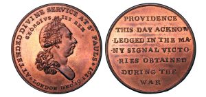 Lot 110 - Middlesex George III Copper Penny D&H 197, full red, Gem