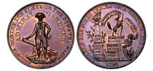 Lot 113 - Middlesex Admiral Garder Penny D&H 226, Scarce, Ex-Litrenta