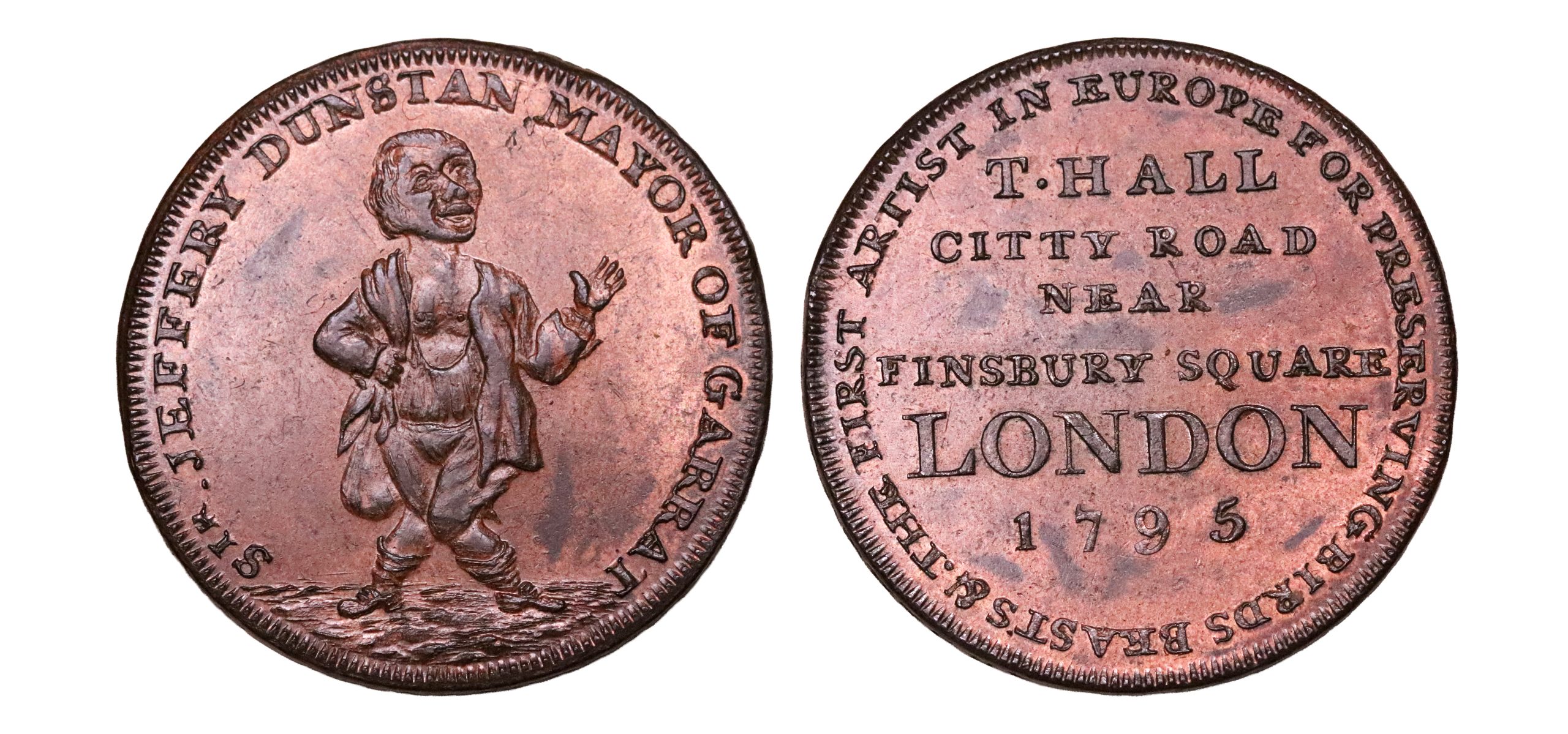 Lot 105 - Lutwyche’s Middlesex Sir Jeffery Dunstan penny D&H 26, Ex-Fuller