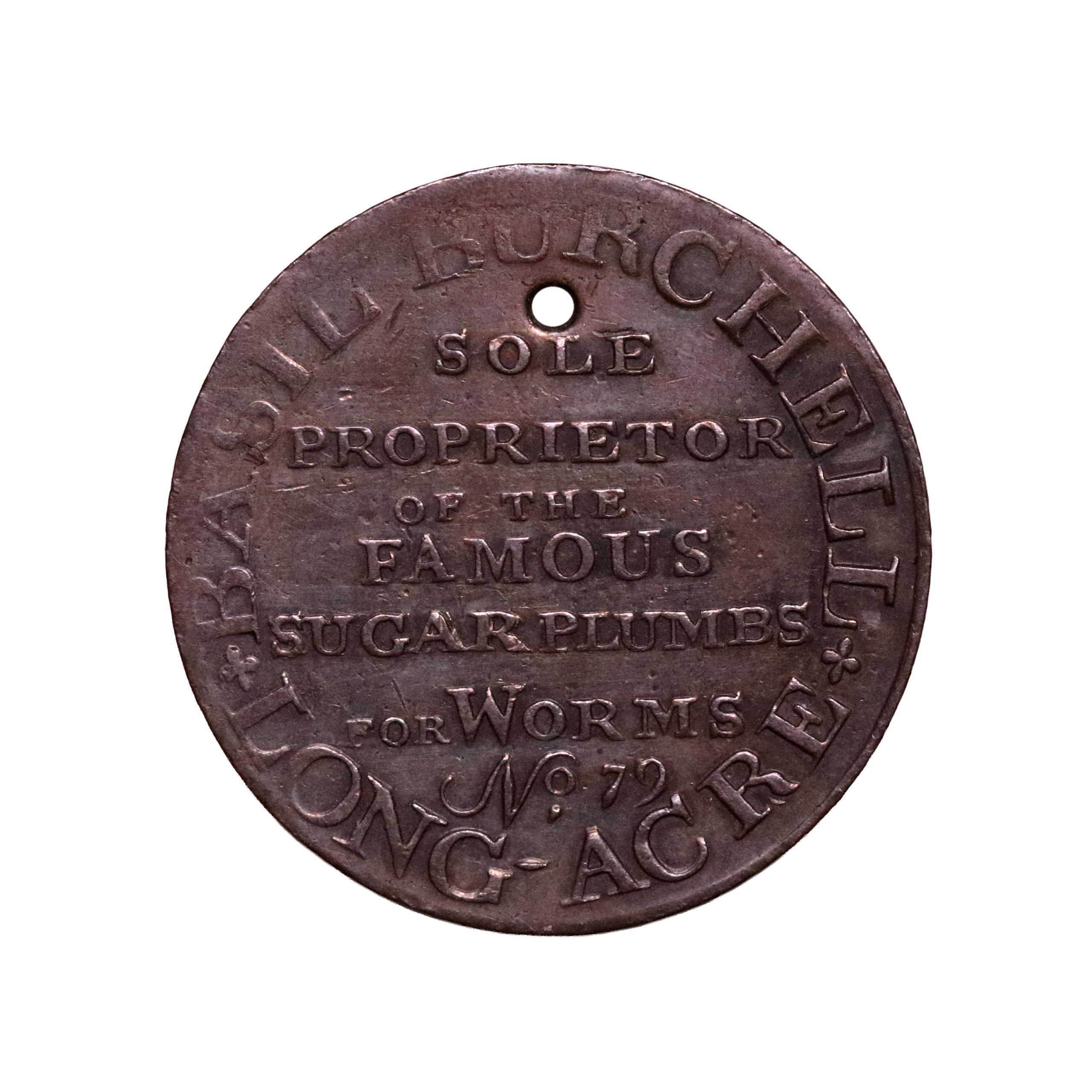 Lot 115 - Middlesex Burchell's Halfpenny D&H 263, Rare - Image 2