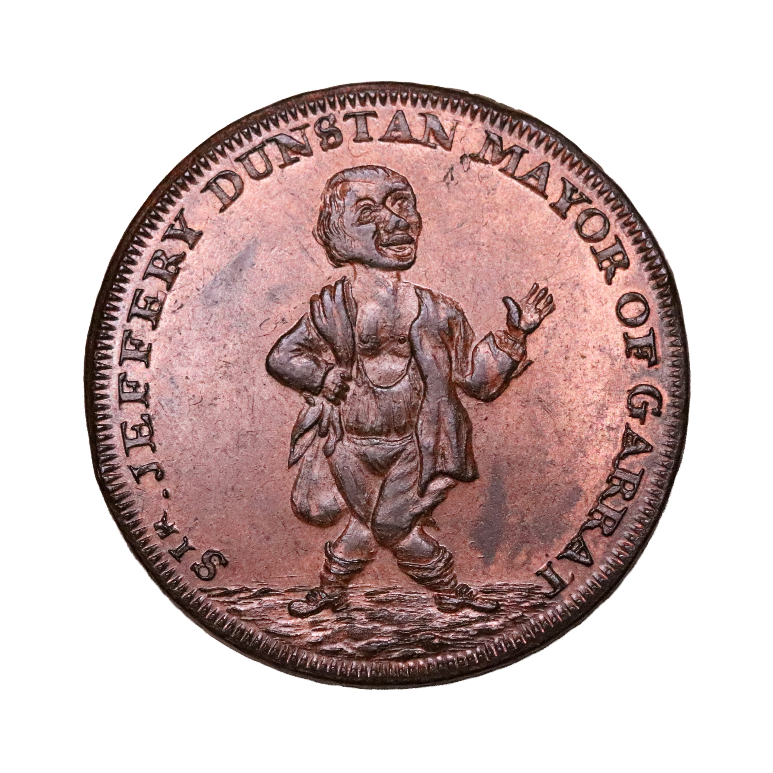 Lot 105 - Lutwyche’s Middlesex Sir Jeffery Dunstan penny D&H 26, Ex-Fuller - Image 2