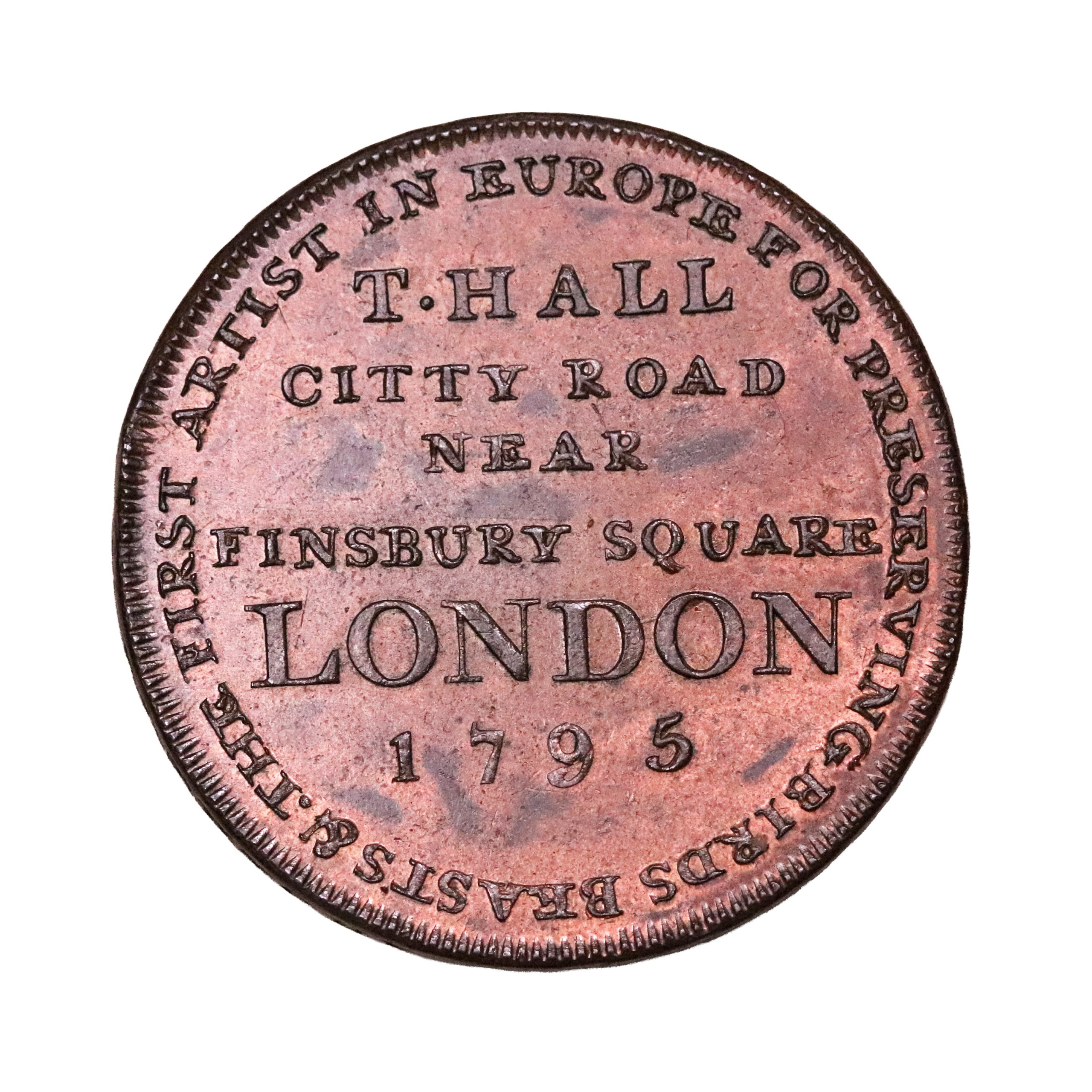 Lot 105 - Lutwyche’s Middlesex Sir Jeffery Dunstan penny D&H 26, Ex-Fuller - Image 3