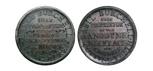 Lot 116 - Middlesex Burchell's Halfpenny D&H 273 - Unpublished edge, Unique?