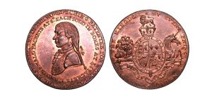 Lot 118 - Middlesex Ching's Halfpenny D&H 282, Gem, Ex-Fuller