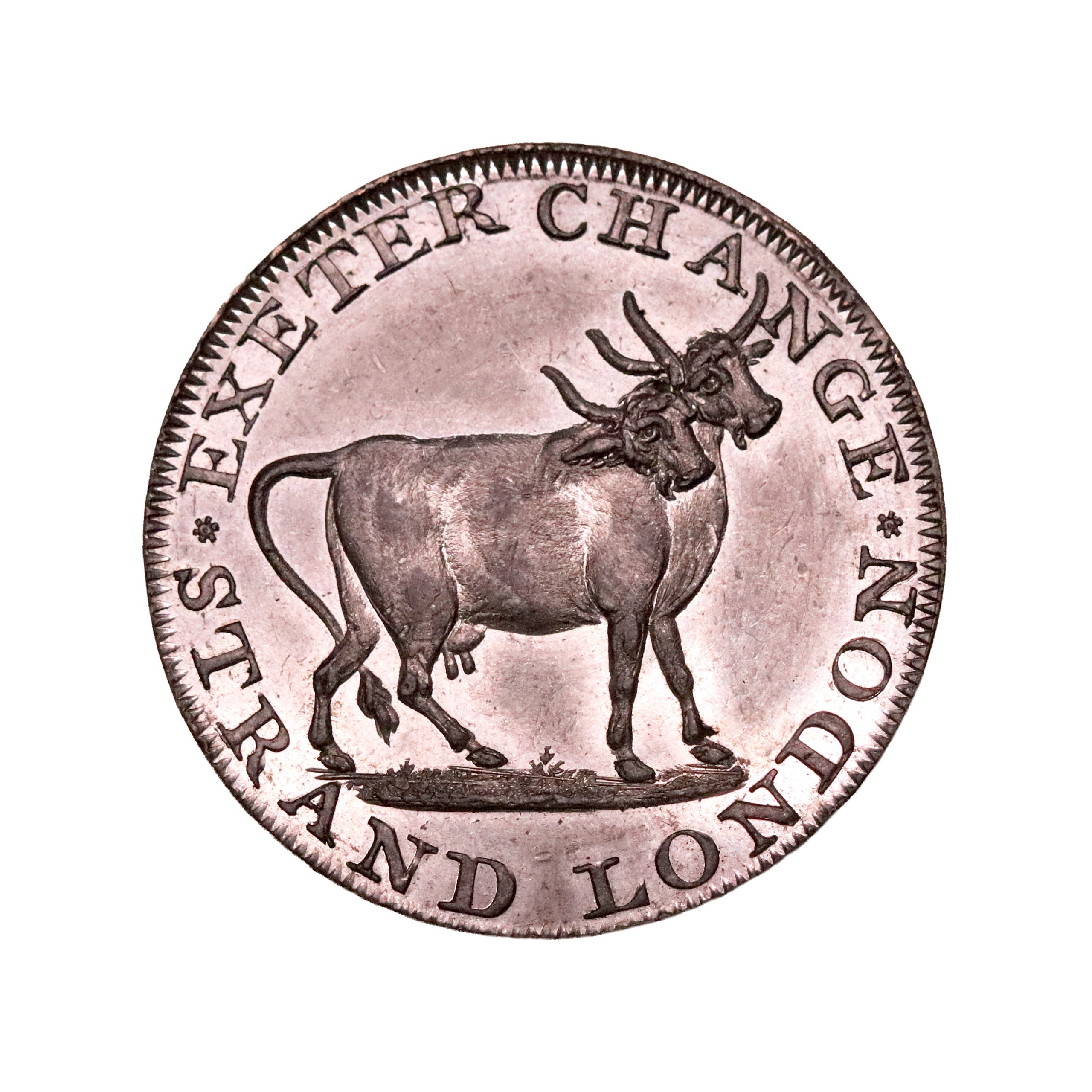 Lot 136 - Middlesex Pidcock's halfpenny D&H 422, Deane/Noble specimen - Image 2
