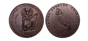 Lot 143 - Middlesex Pidcock's halfpenny D&H 457