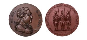 Lot 152 - Middlesex Spence halfpenny D&H 764b, Rare, Ex-Baldwins