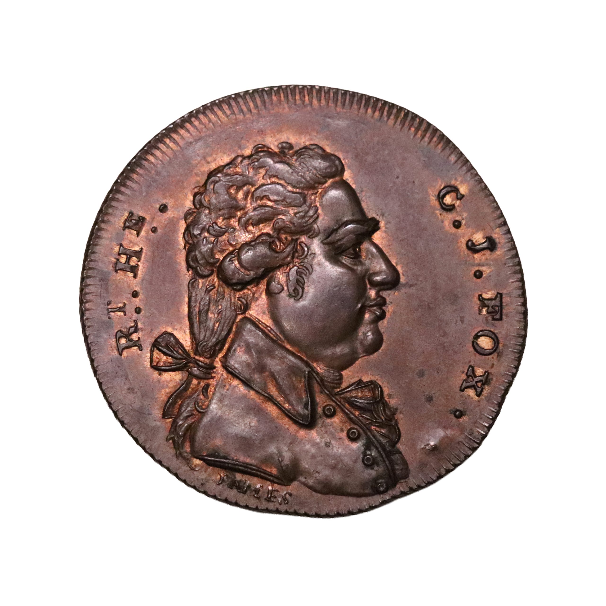 Lot 153 - Middlesex Spence halfpenny D&H 765, Scarce Native American - Image 2