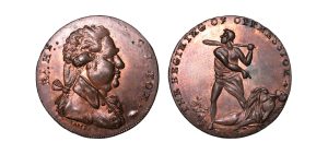 Lot 156 - Middlesex Spence halfpenny D&H 768, Gem