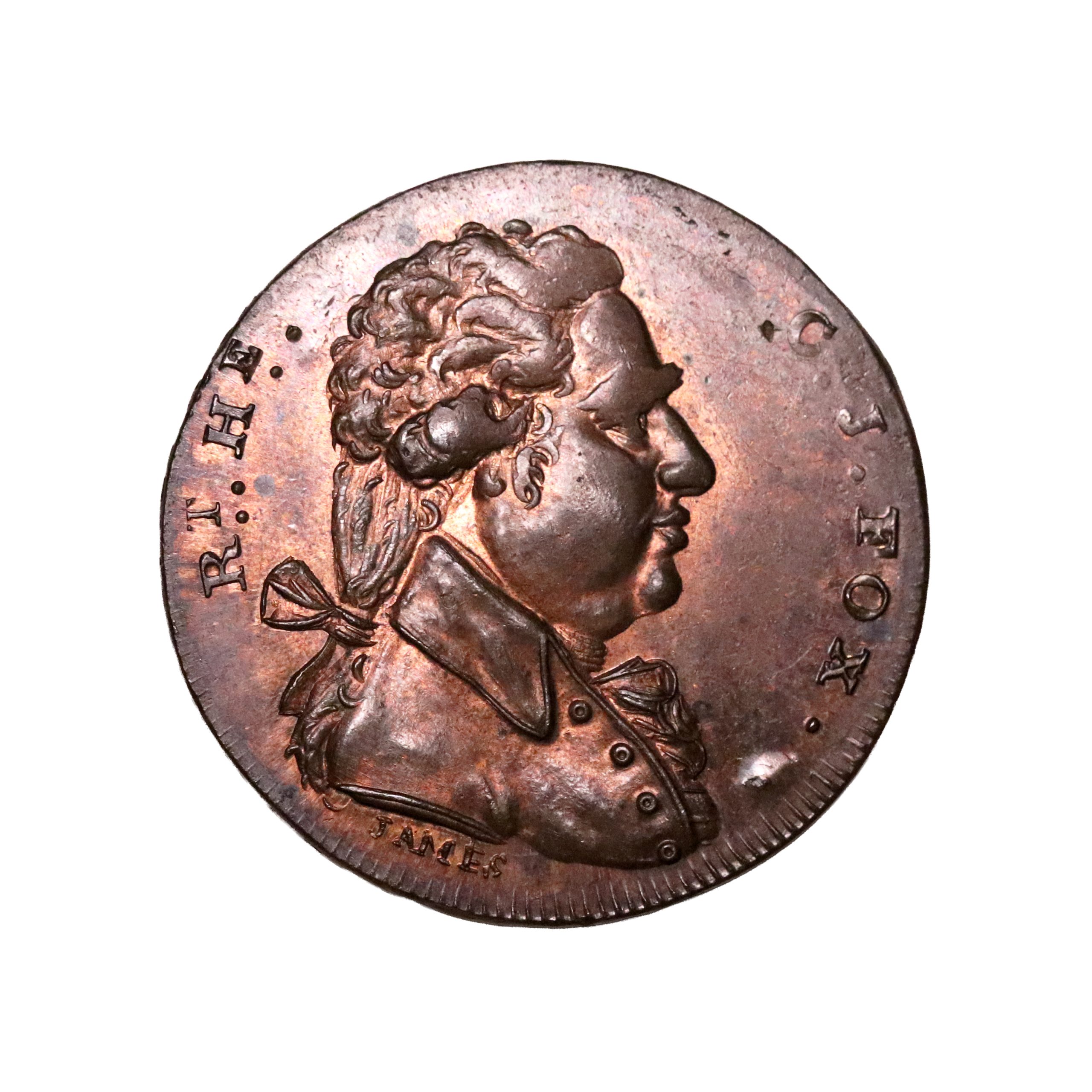 Lot 156 - Middlesex Spence halfpenny D&H 768, Gem - Image 2