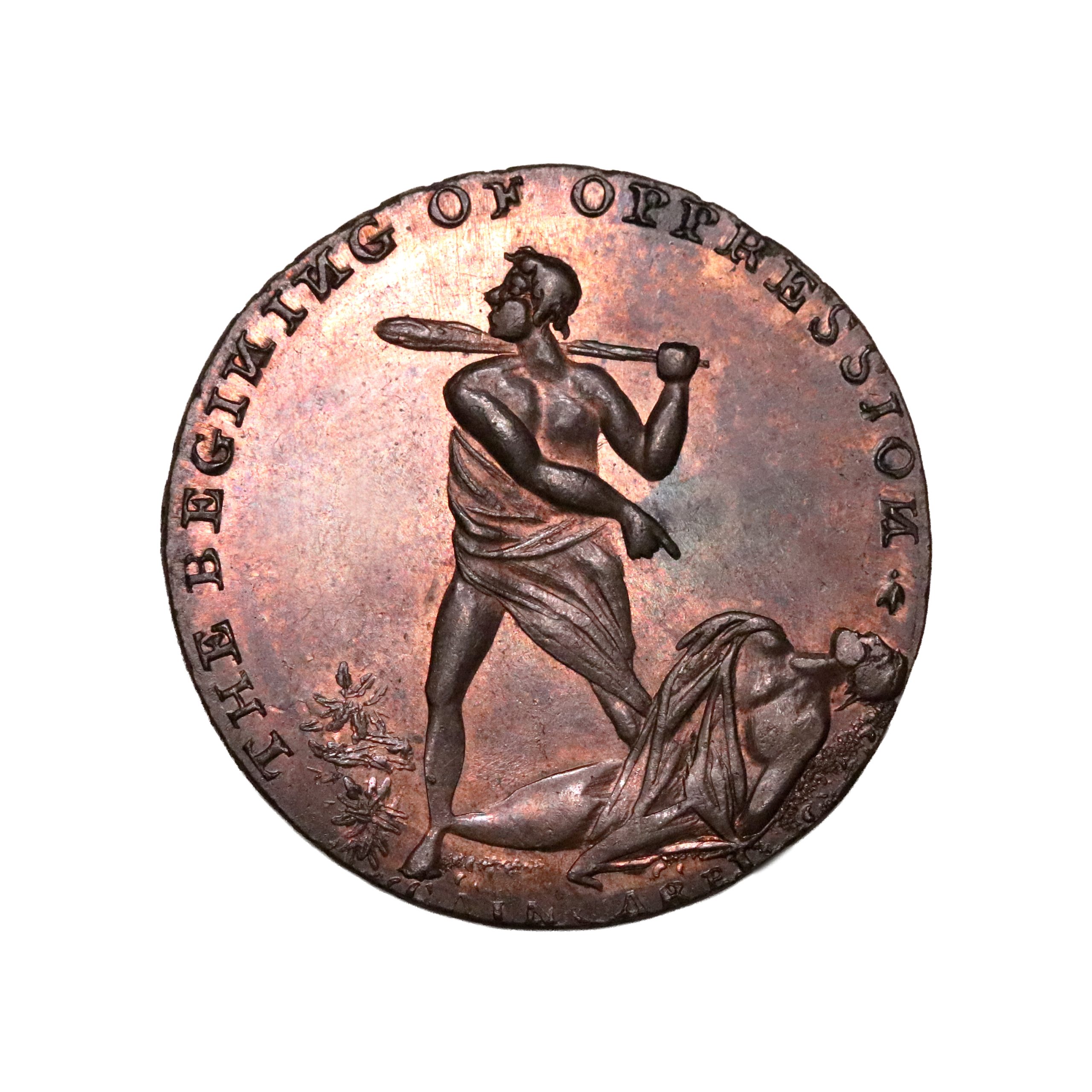 Lot 156 - Middlesex Spence halfpenny D&H 768, Gem - Image 3