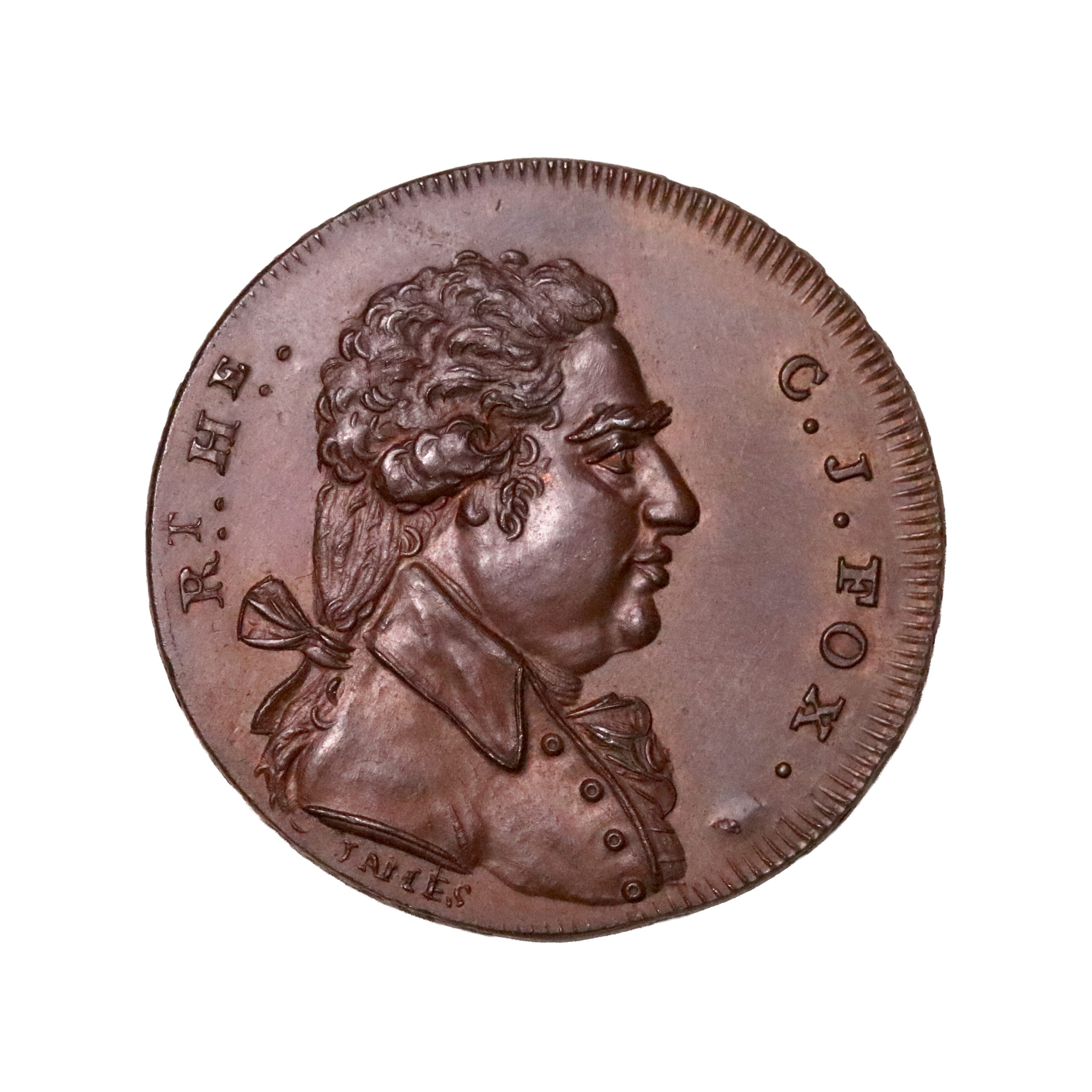 Lot 158 - Middlesex Spence halfpenny D&H 770 - Image 2