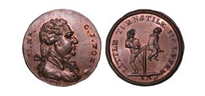 Lot 159 - Middlesex Spence halfpenny D&H 771, Scarce