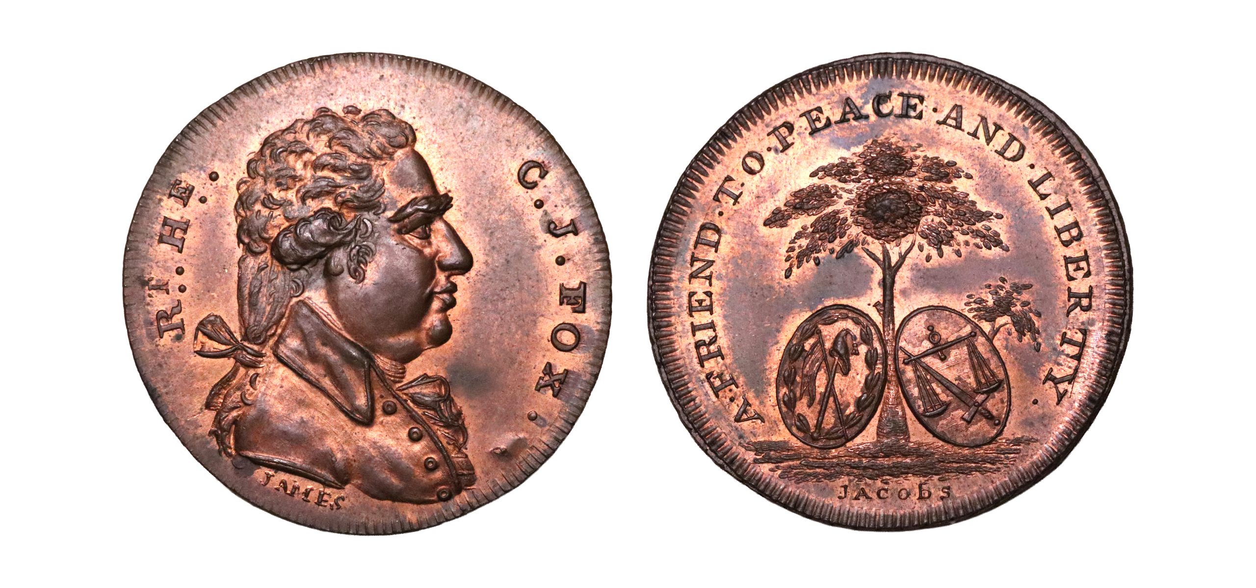 Lot 160 - Middlesex Spence halfpenny D&H 772, Scarce, Gem