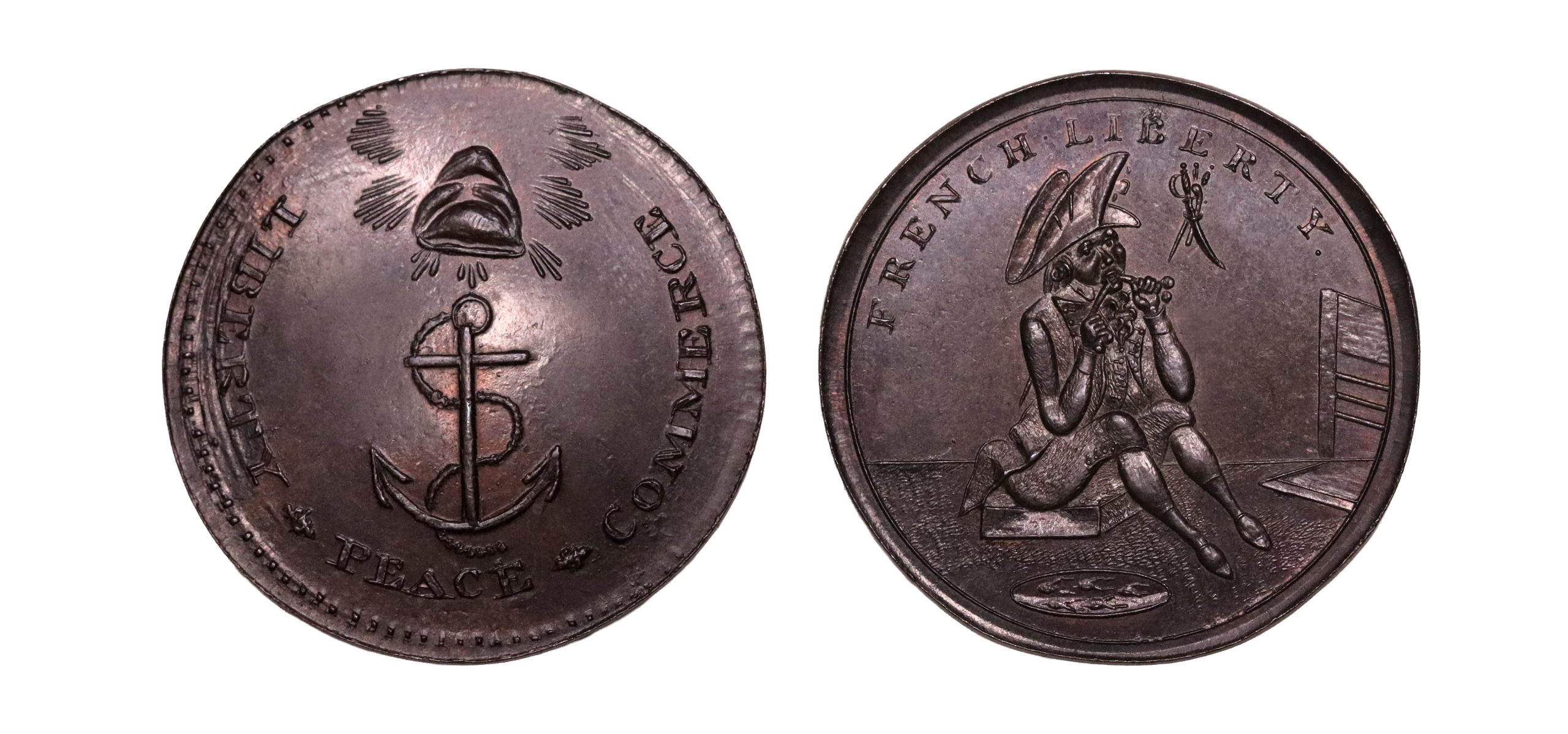 Lot 162 - Middlesex Spence halfpenny D&H 774, Gemmy