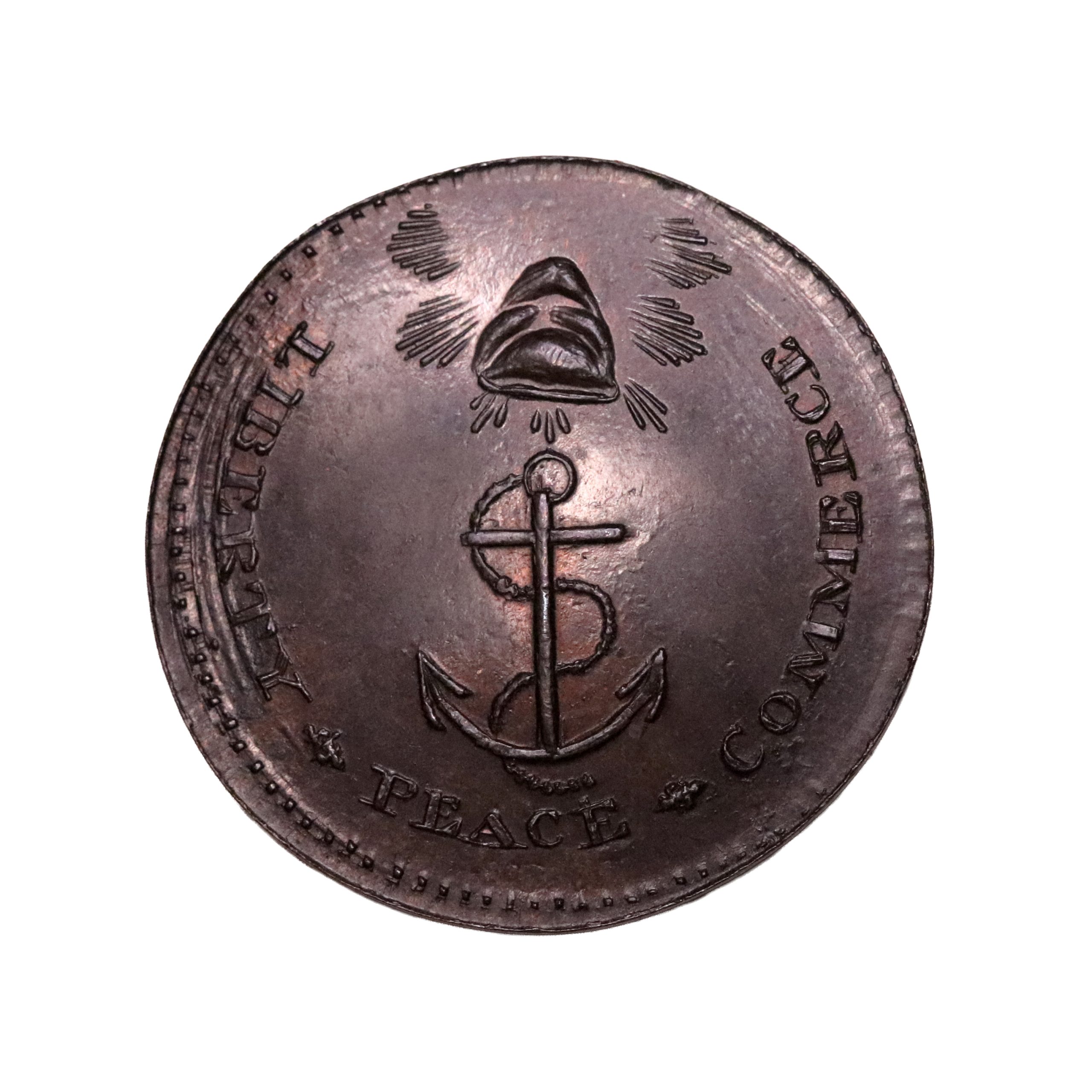 Lot 162 - Middlesex Spence halfpenny D&H 774, Gemmy - Image 2