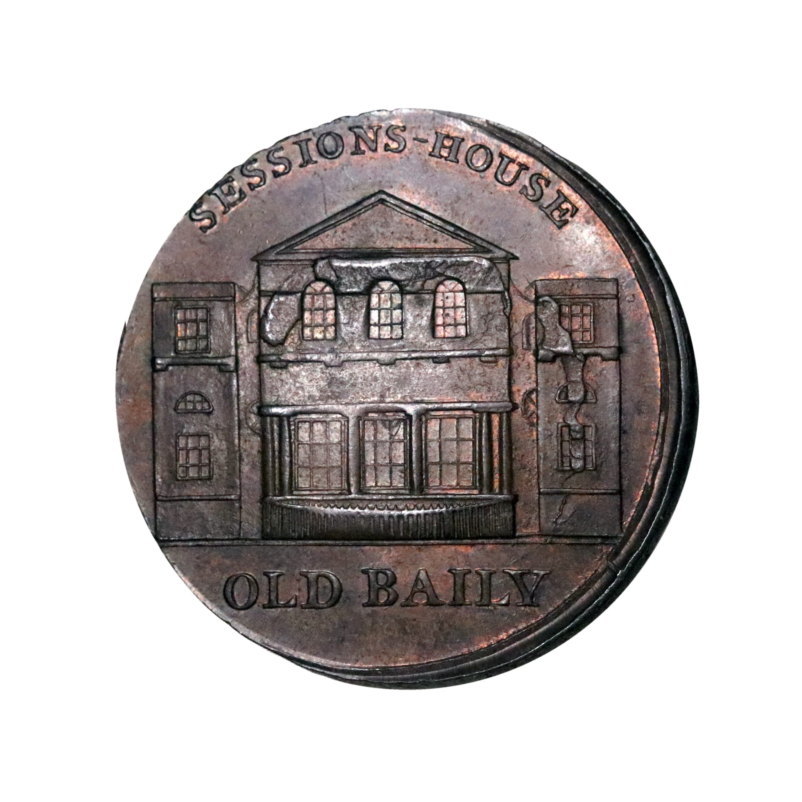 Lot 167 - Middlesex Spence halfpenny D&H 780a, Rare - Image 3