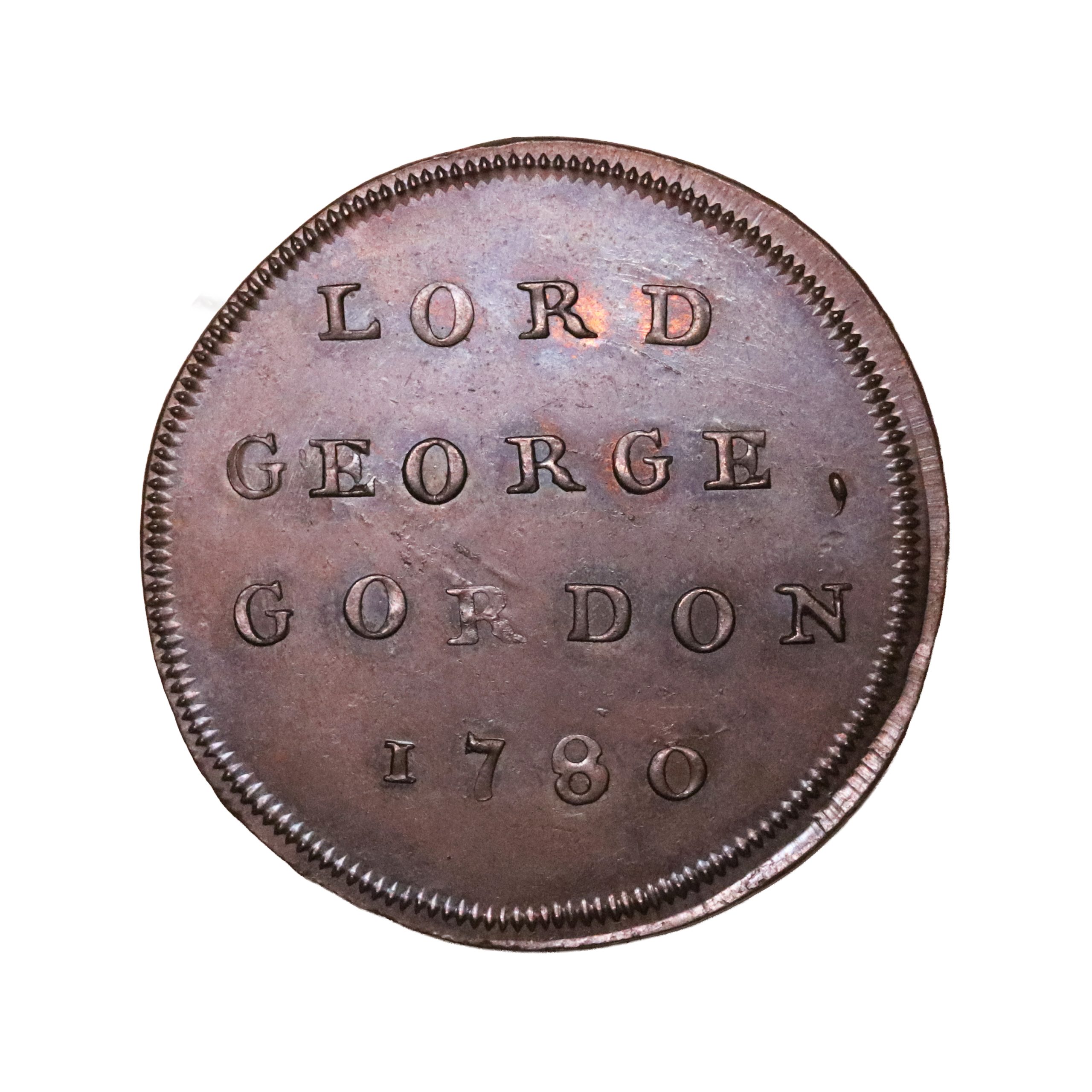 Lot 169 - Middlesex Spence halfpenny D&H 782 - Image 3