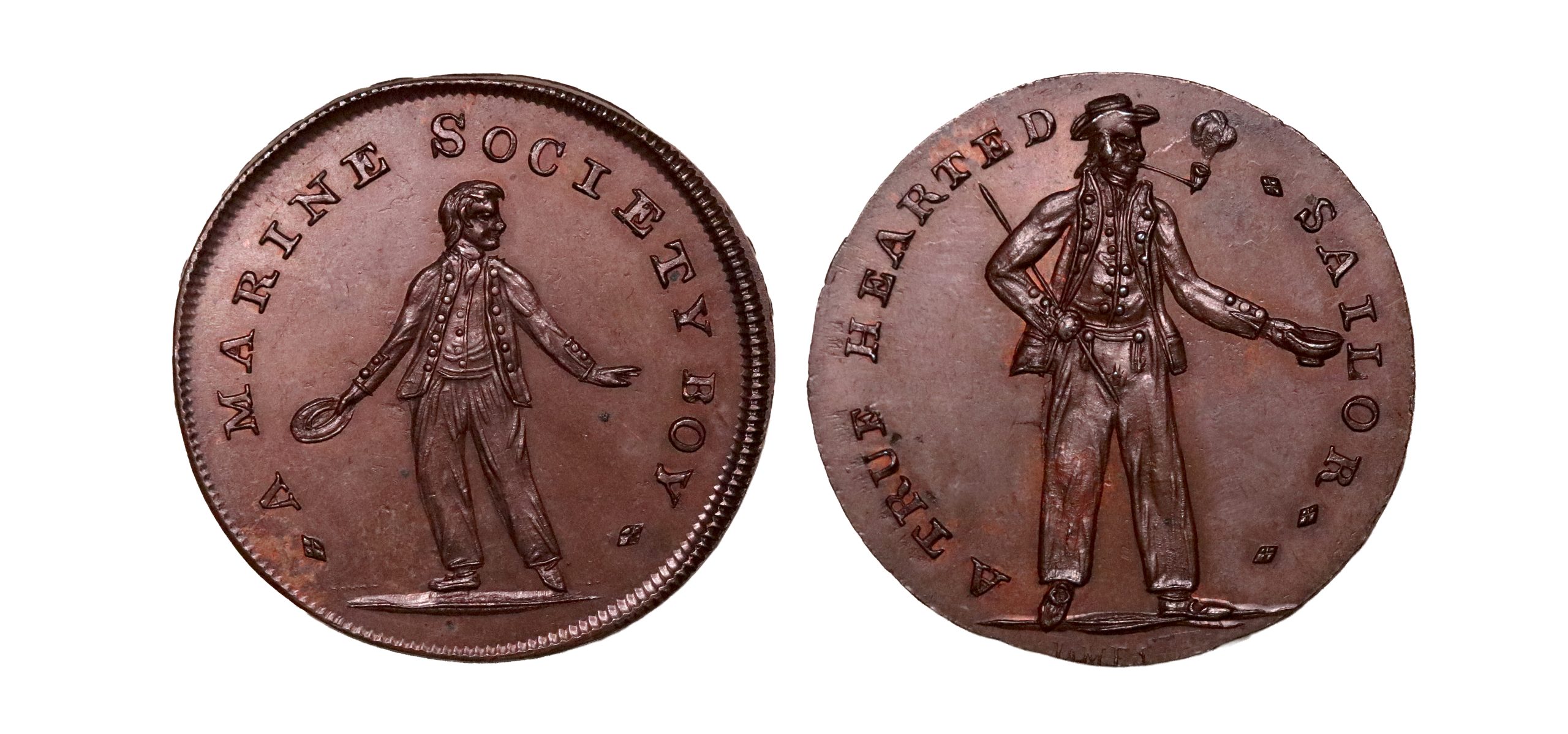 Lot 170 - Middlesex Spence halfpenny D&H 783a, Scarce