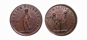 Lot 171 - Middlesex Spence halfpenny D&H 784