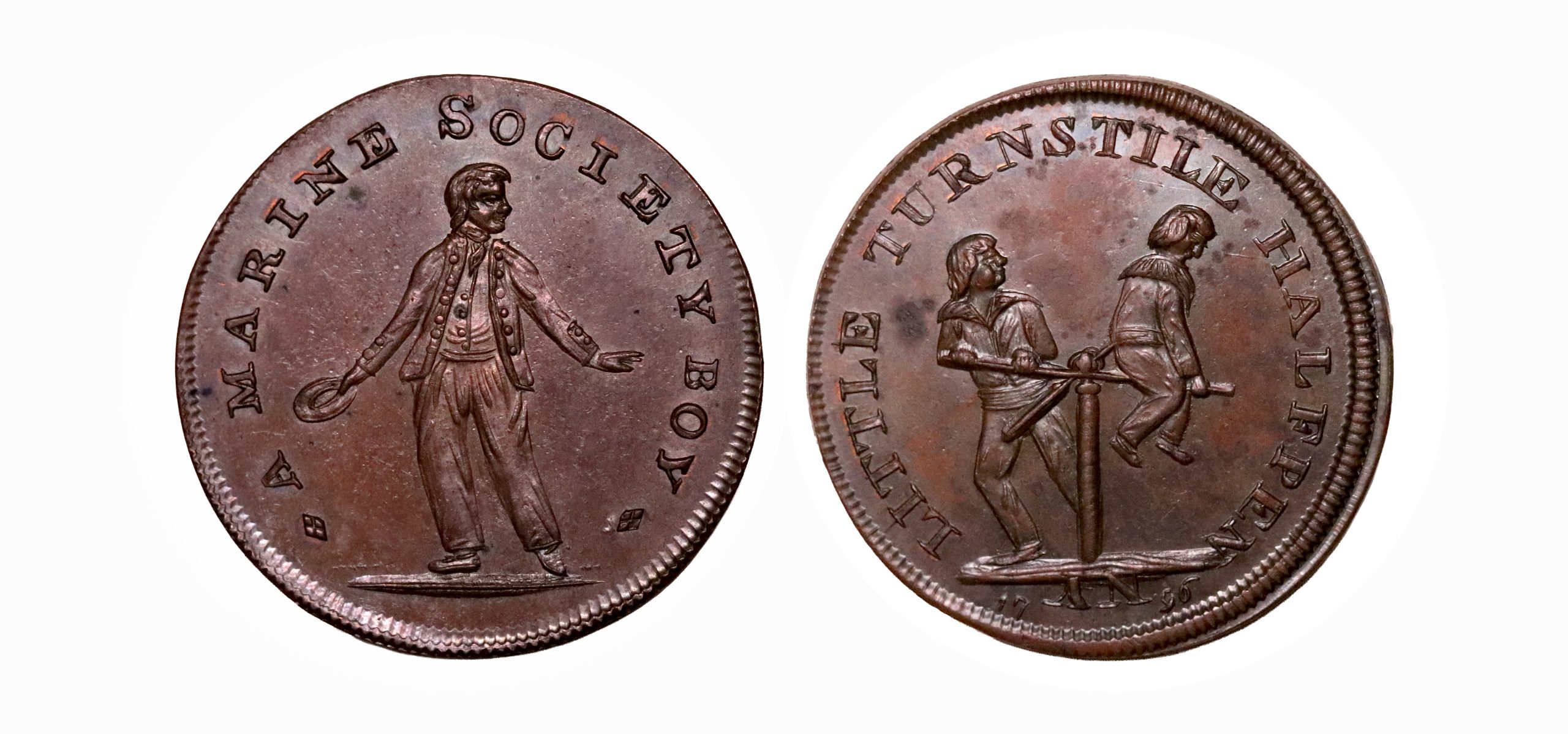 Lot 171 - Middlesex Spence halfpenny D&H 784