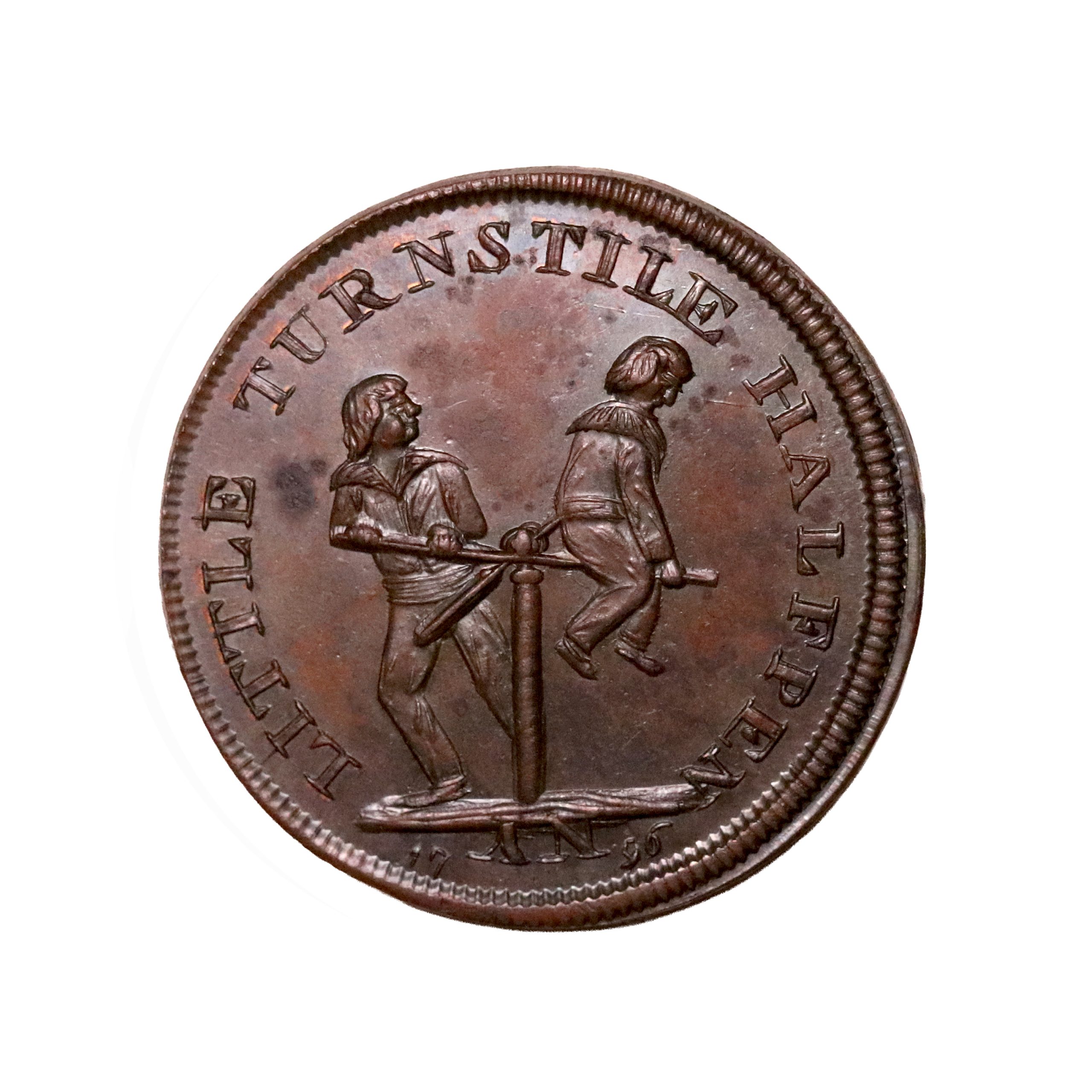 Lot 171 - Middlesex Spence halfpenny D&H 784 - Image 3