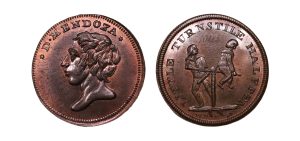 Lot 174 - Middlesex Spence halfpenny D&H 789, Ex-Batty Collection (1868)