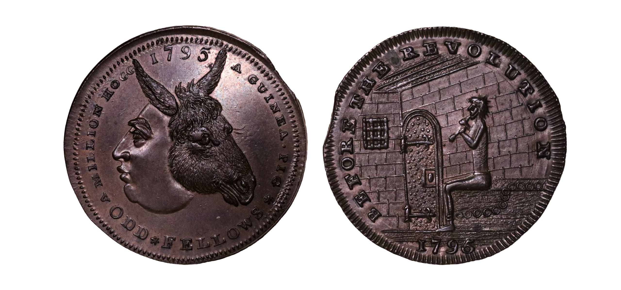 Lot 175 - Middlesex Spence halfpenny D&H 790b, Scarce