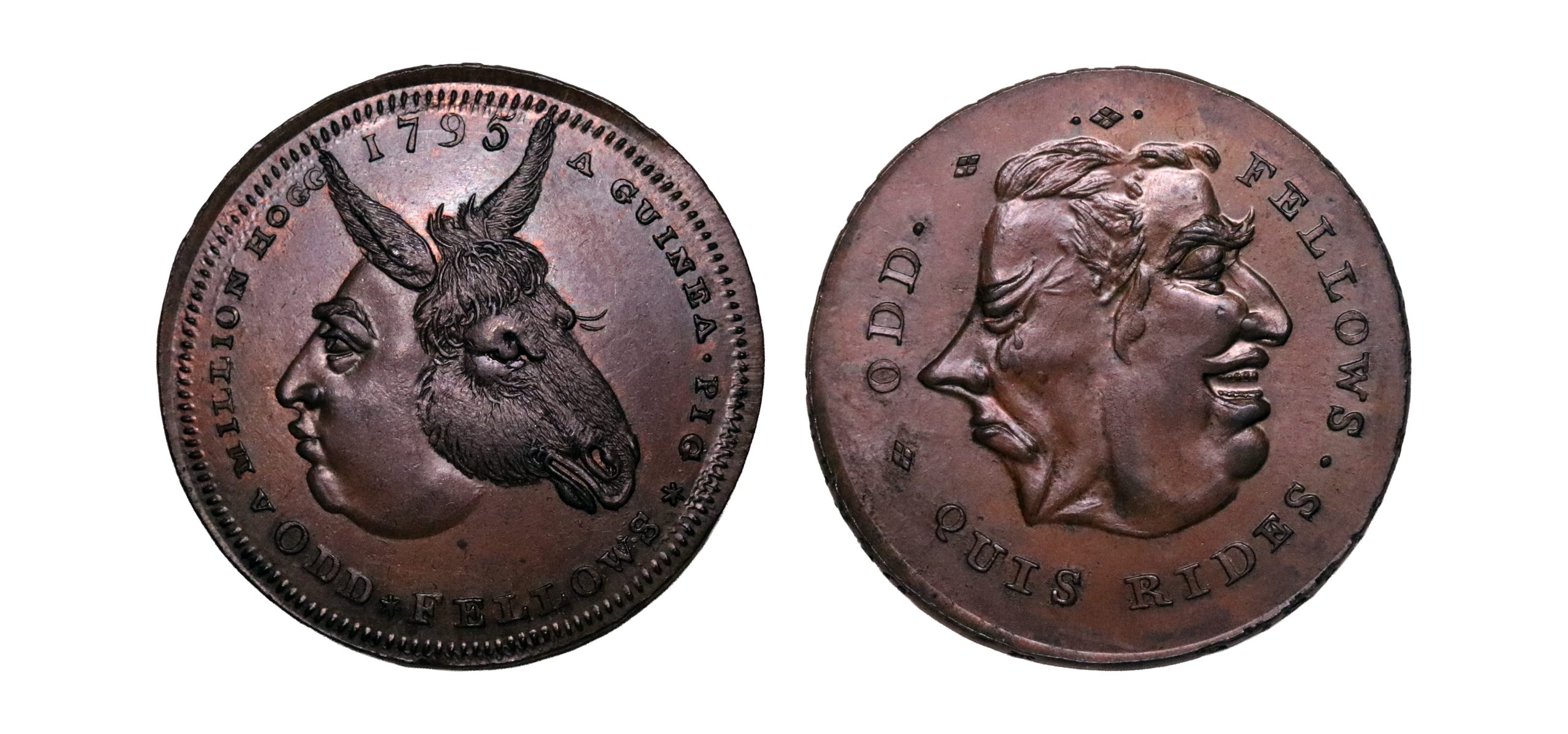 Lot 176 - Middlesex Spence halfpenny D&H 795, Rare