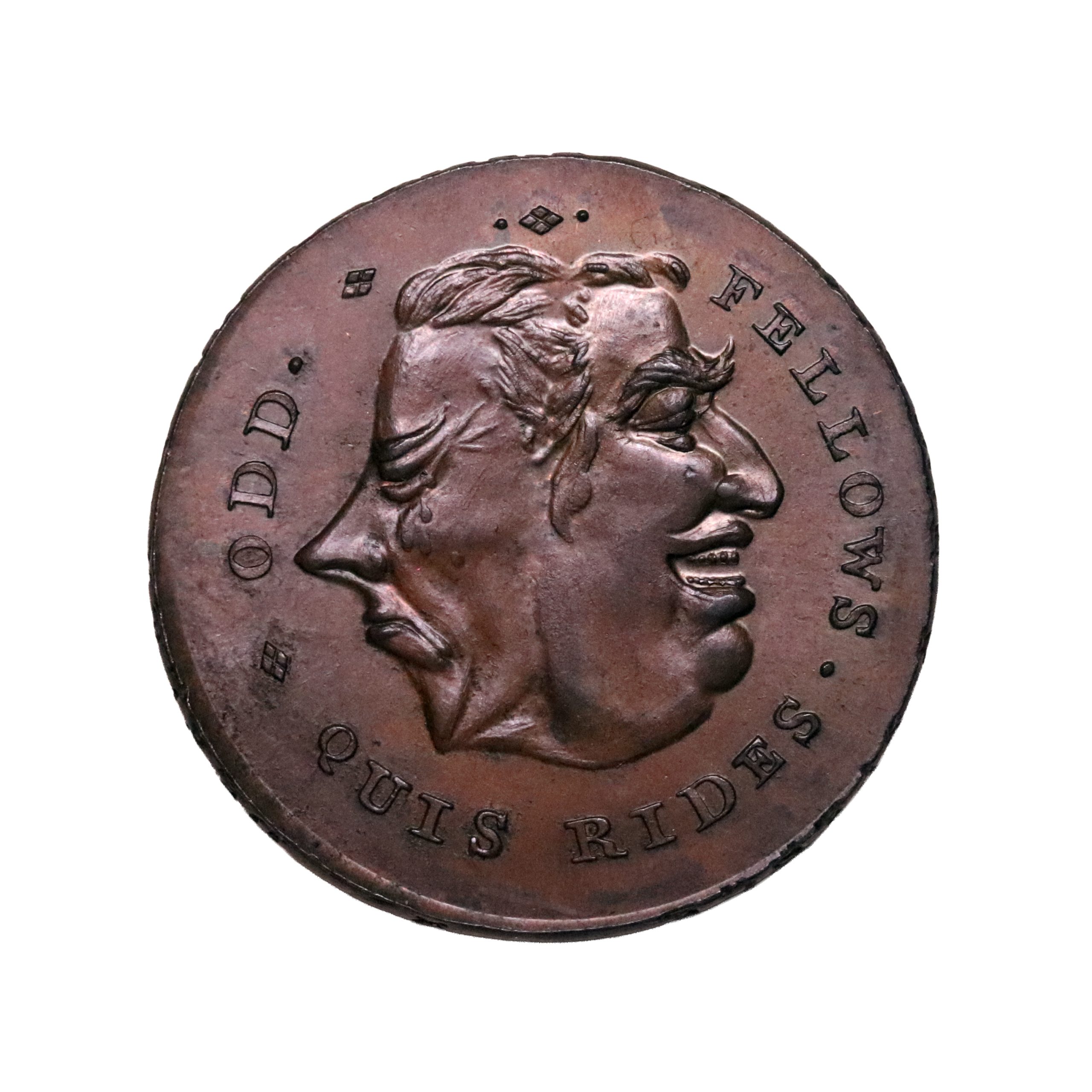 Lot 176 - Middlesex Spence halfpenny D&H 795, Rare - Image 3