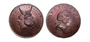 Lot 179 - Middlesex Spence halfpenny D&H 796, Scarce