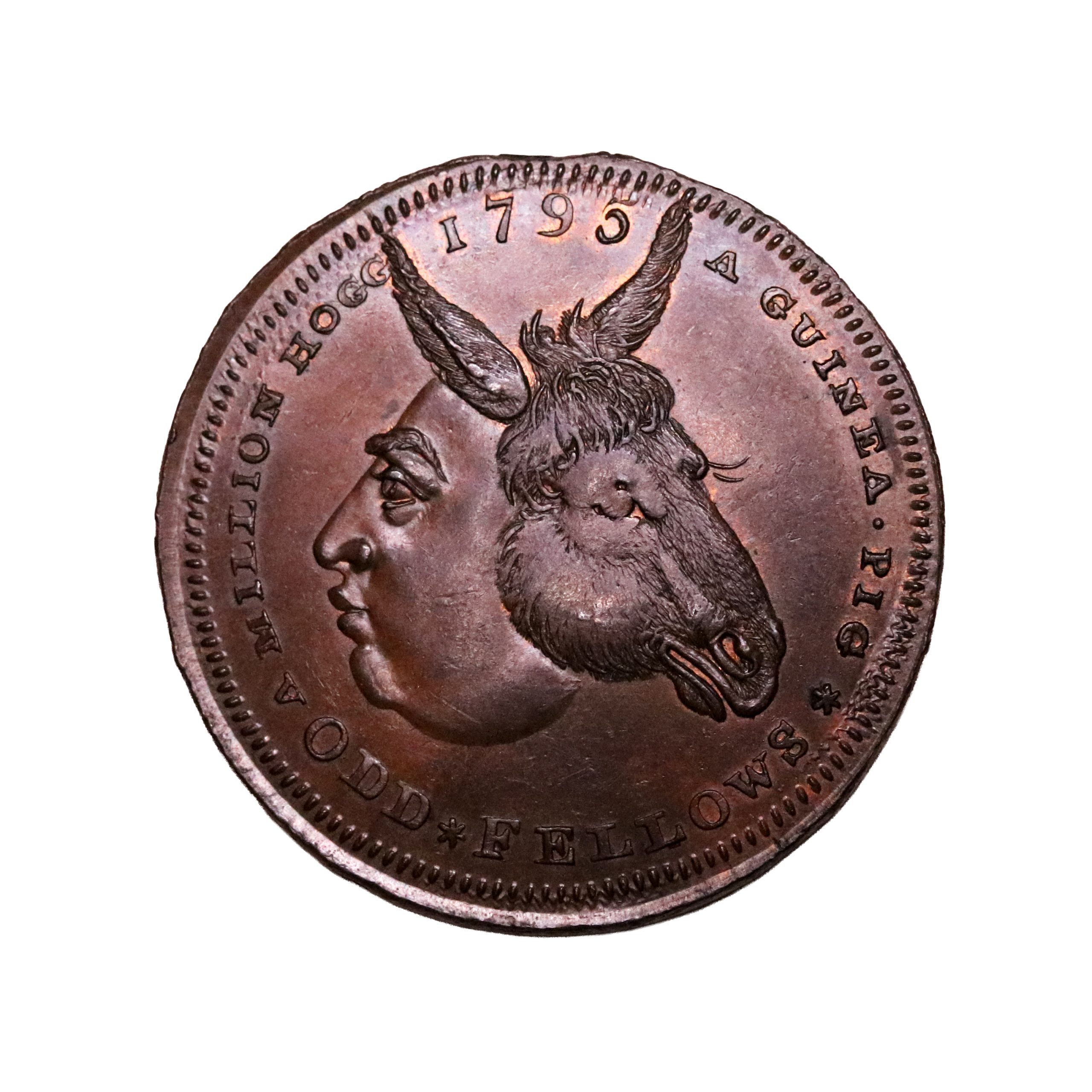 Lot 179 - Middlesex Spence halfpenny D&H 796, Scarce - Image 2