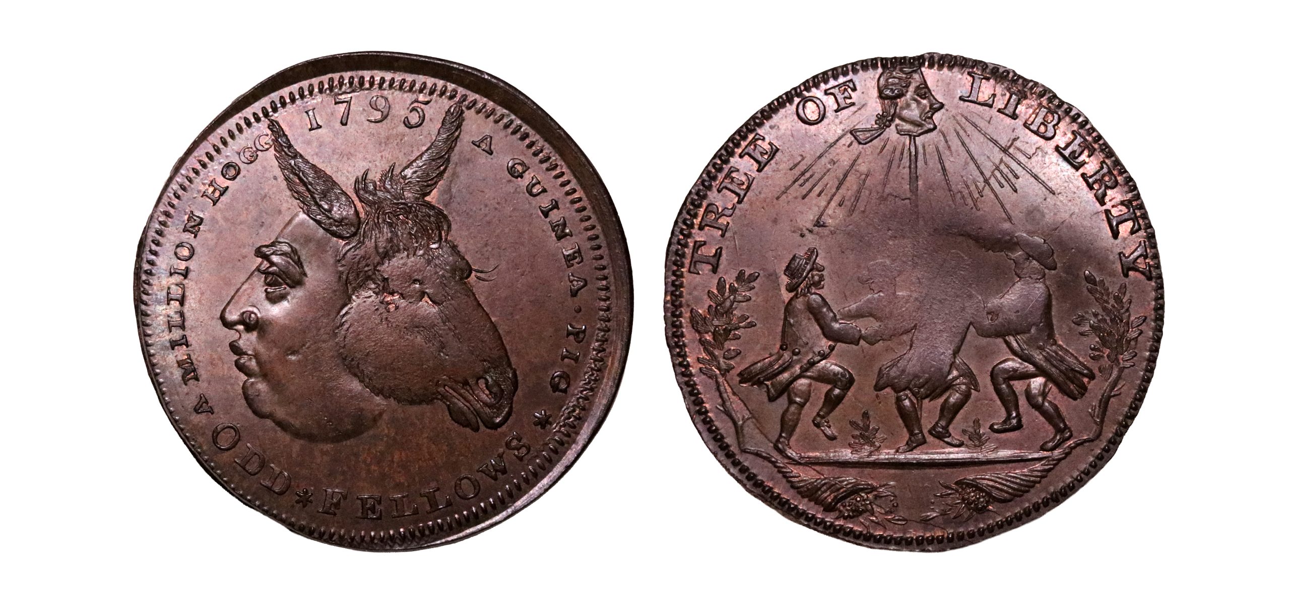 Lot 181 - Middlesex Spence halfpenny D&H 797a, Scarce