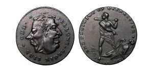 Lot 184 - Middlesex Spence halfpenny D&H 801