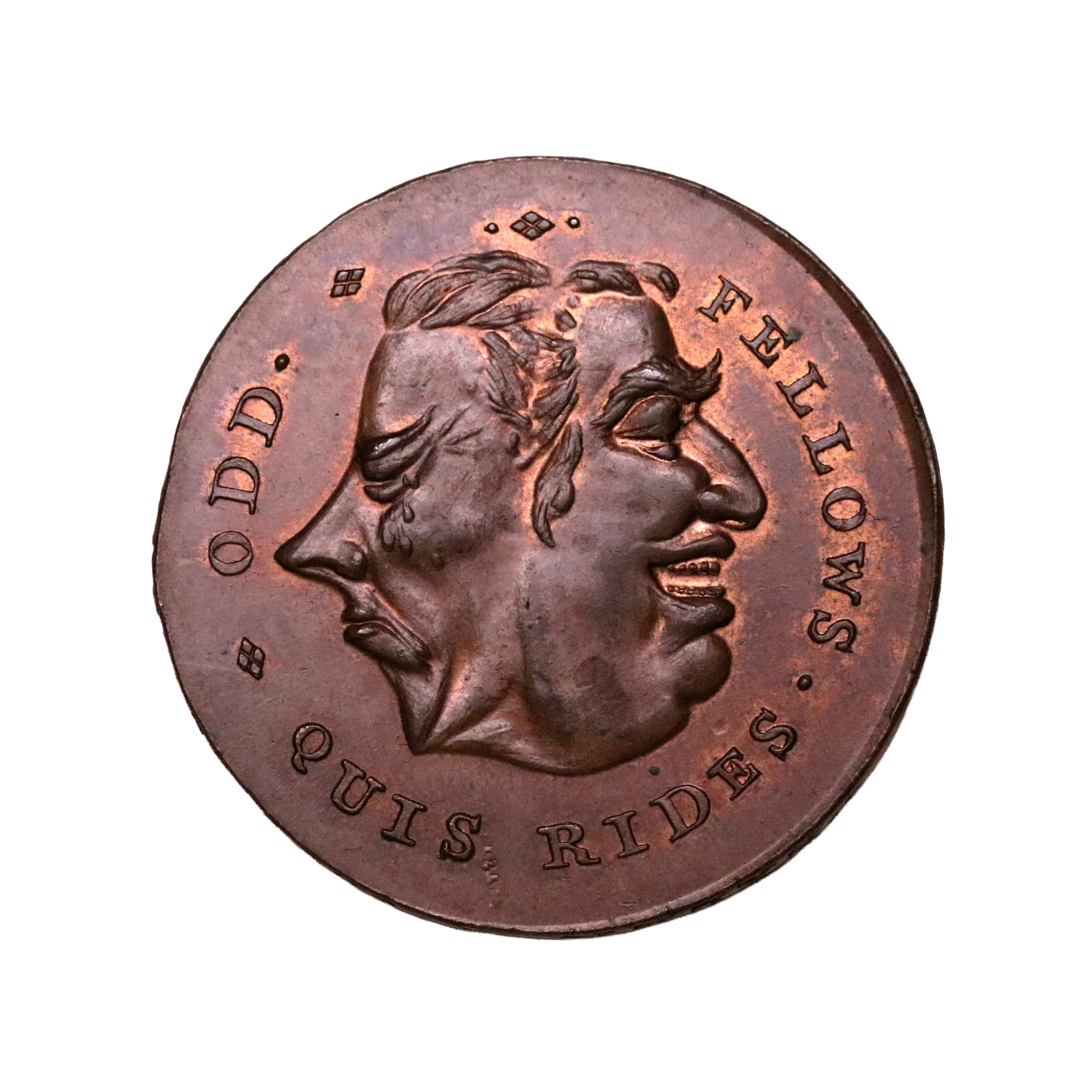 Lot 185 - Middlesex Spence halfpenny D&H 802 - Image 2