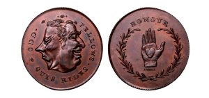 Lot 188 - Middlesex Spence halfpenny D&H 804b, Scarce