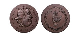 Lot 191 - Middlesex Spence halfpenny D&H 804c, large and thick flan