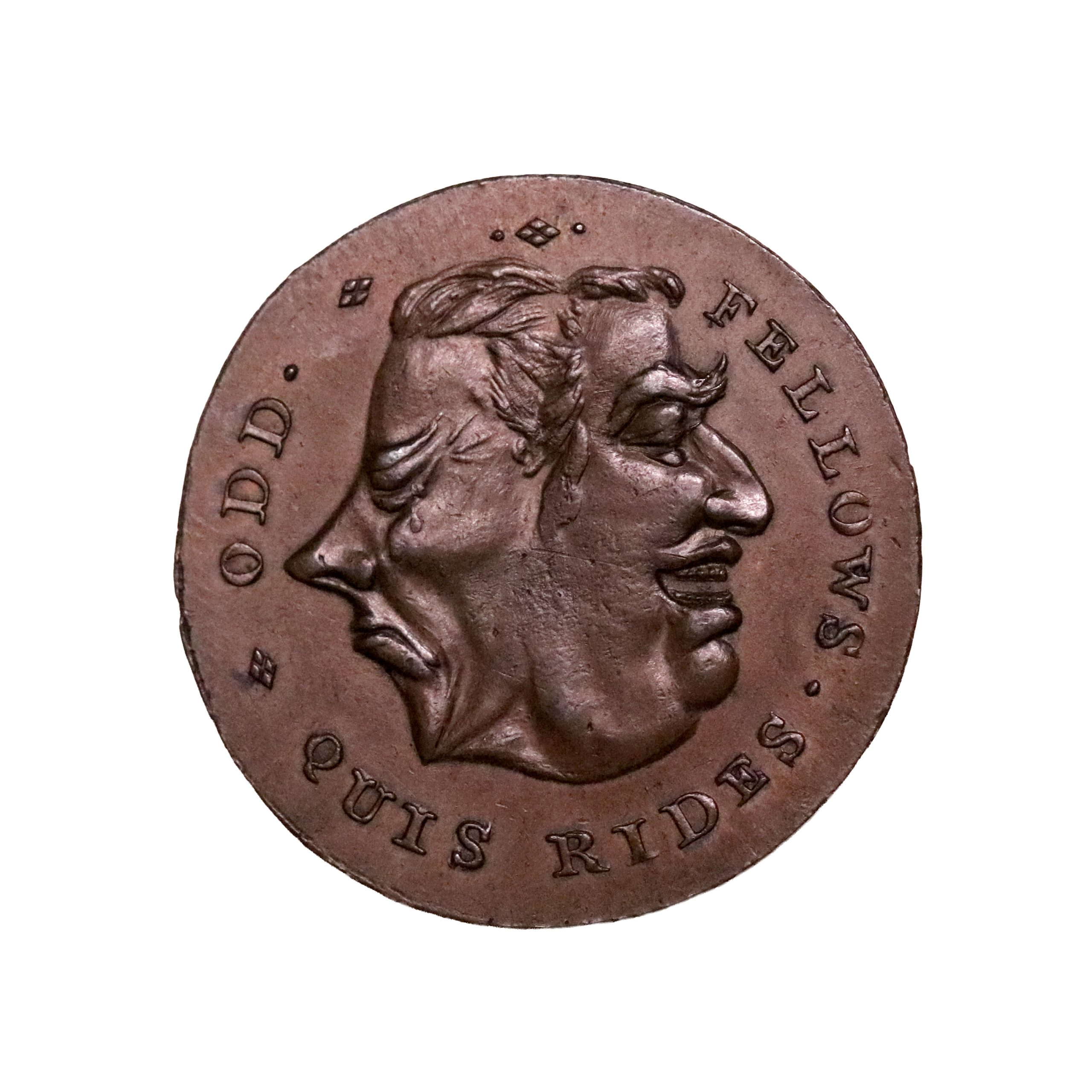 Lot 190 - Middlesex Spence halfpenny D&H 804c, large & thin flan - Image 2