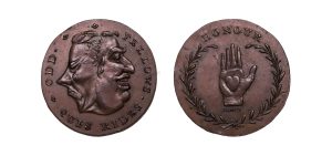 Lot 189 - Middlesex Spence halfpenny D&H 804c, small flan