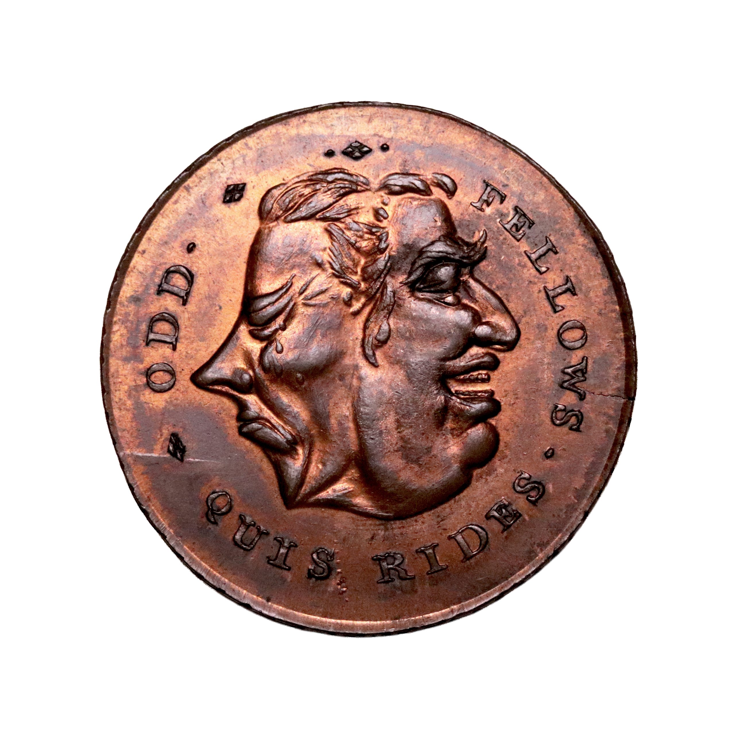 Lot 194 - Middlesex Spence halfpenny D&H 808a, RR, Ex-Spence/Fawcett/Litman/Longman - Image 2