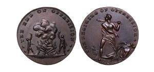 Lot 196 - Middlesex Spence halfpenny D&H 814, Scarce