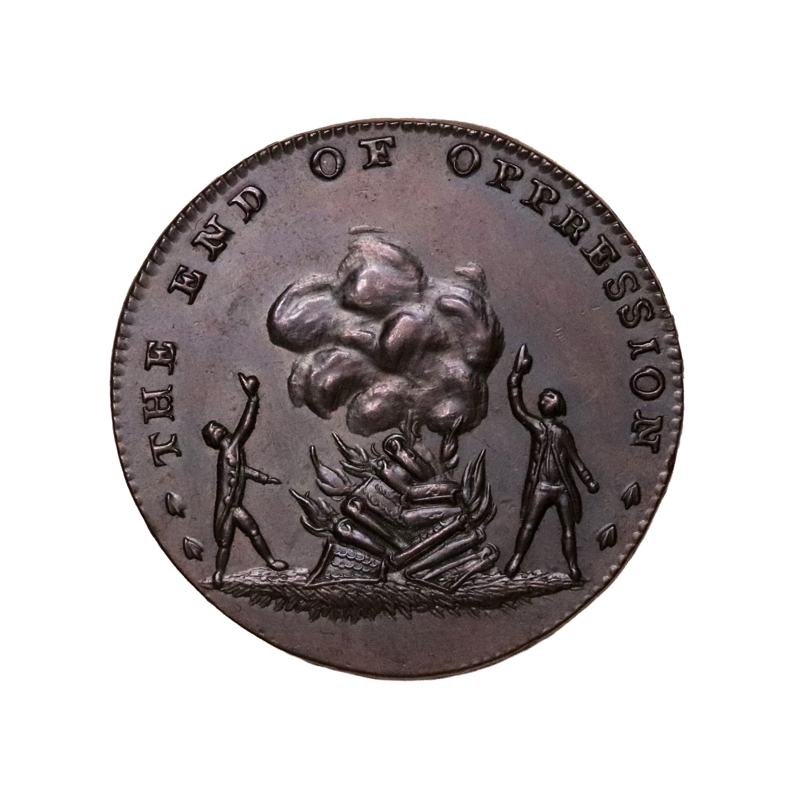 Lot 196 - Middlesex Spence halfpenny D&H 814, Scarce - Image 2