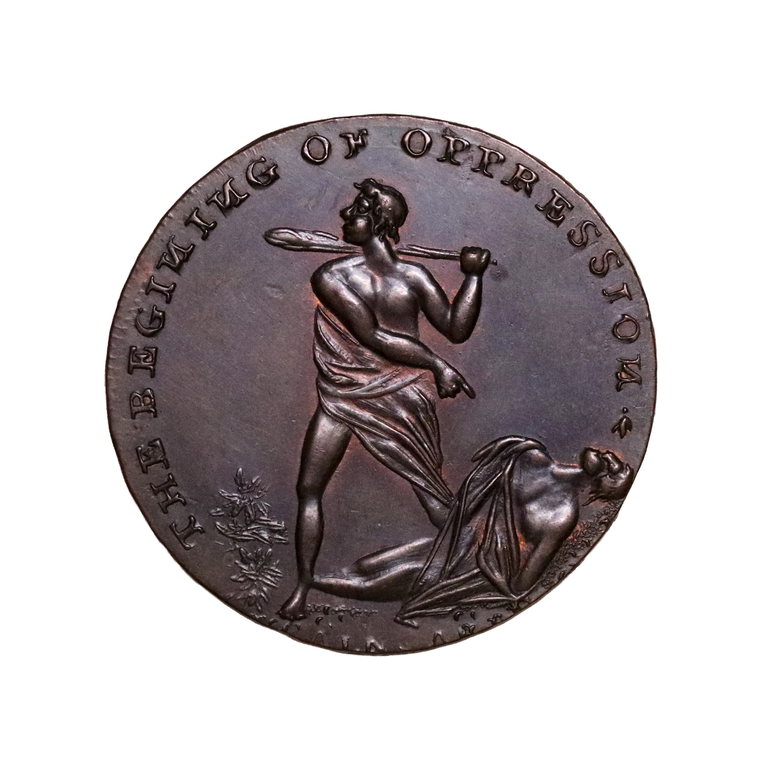 Lot 196 - Middlesex Spence halfpenny D&H 814, Scarce - Image 3