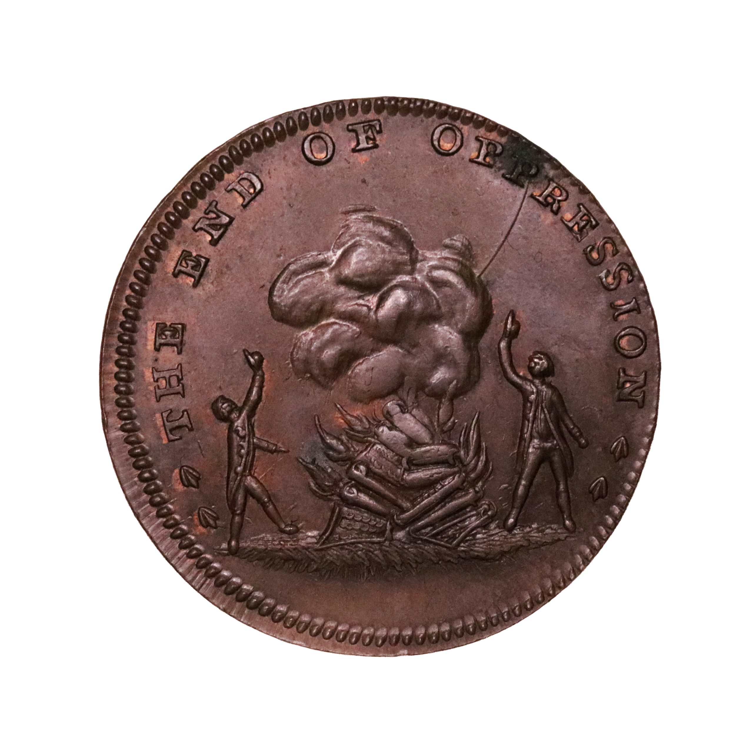 Lot 198 - Middlesex Spence halfpenny D&H 821, Scarce - Image 2