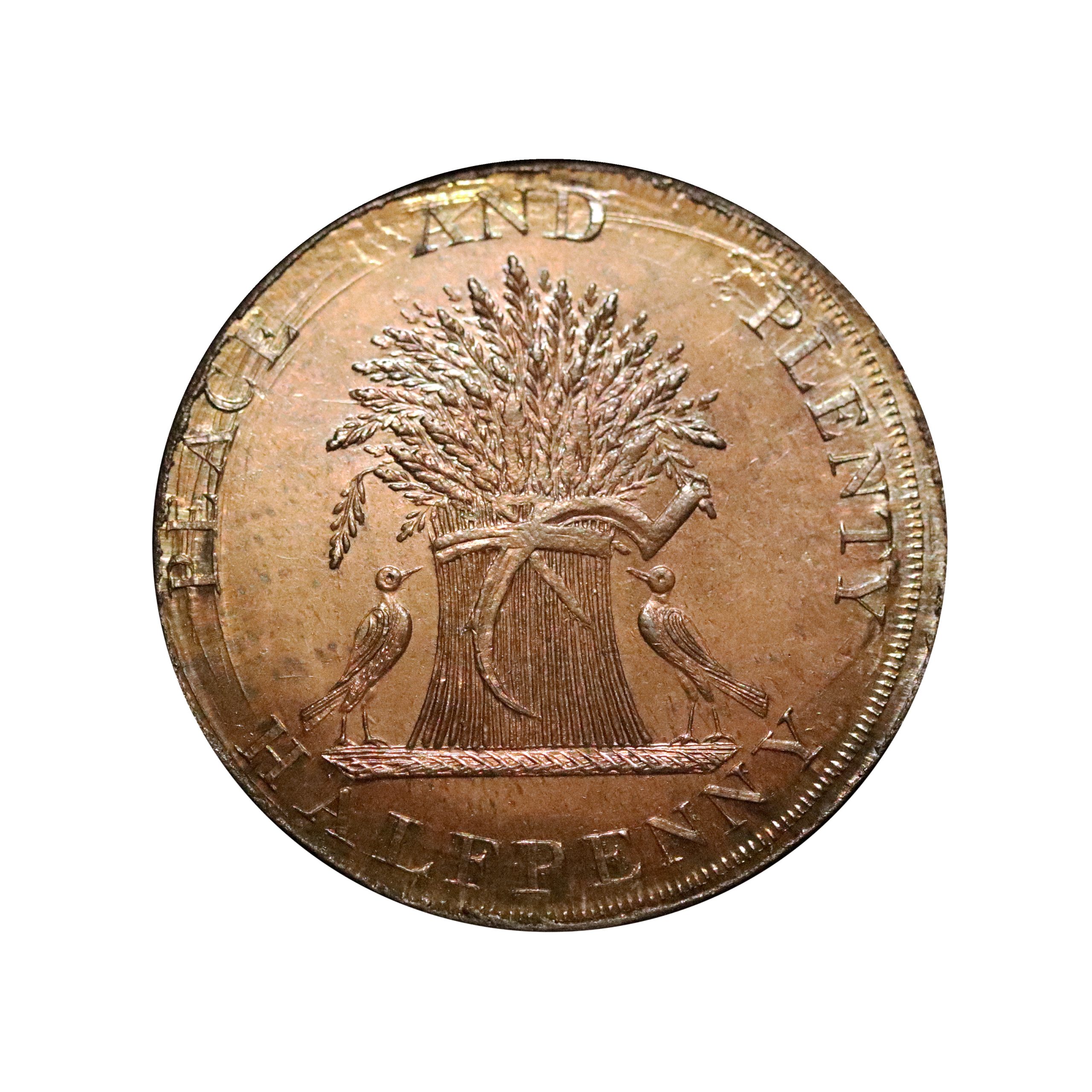 Lot 47 - Prattent's Munster Mule Halfpenny D&H 14, Rare, Gem - Image 2