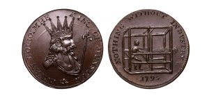 Lot 44 - Prattent's Munster Mule Halfpenny D&H 7a, Rare, Ex-Norman/Cokayne